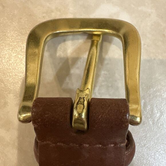 Coach Leather & Canvas Weaved Belt 3880 - Picture 2 of 8